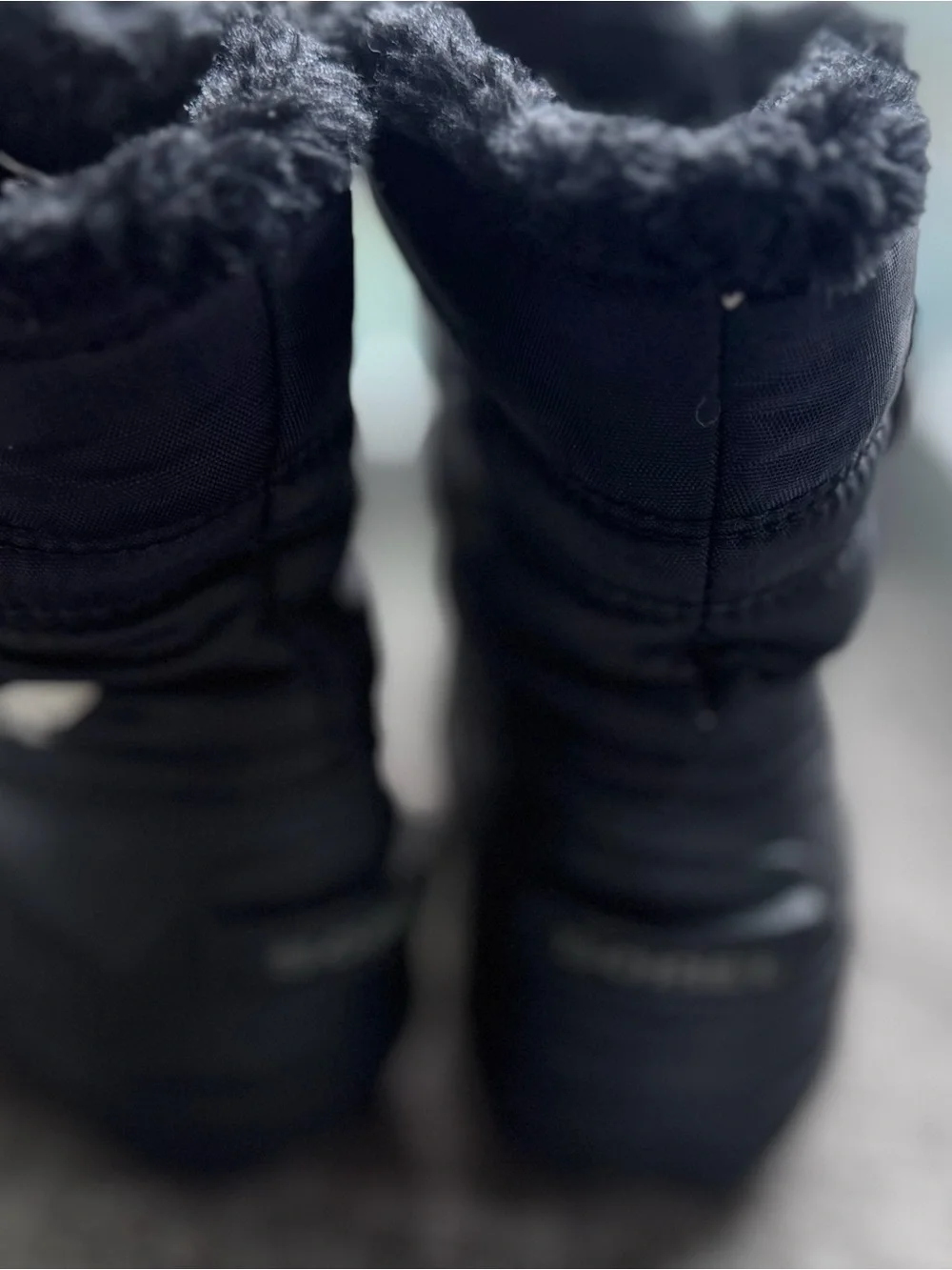 Sorel Kids Black Winter Rain & Snow Boots Unisex